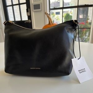 MANSUR GAVRIEL Hera Shoulder Bag in Black